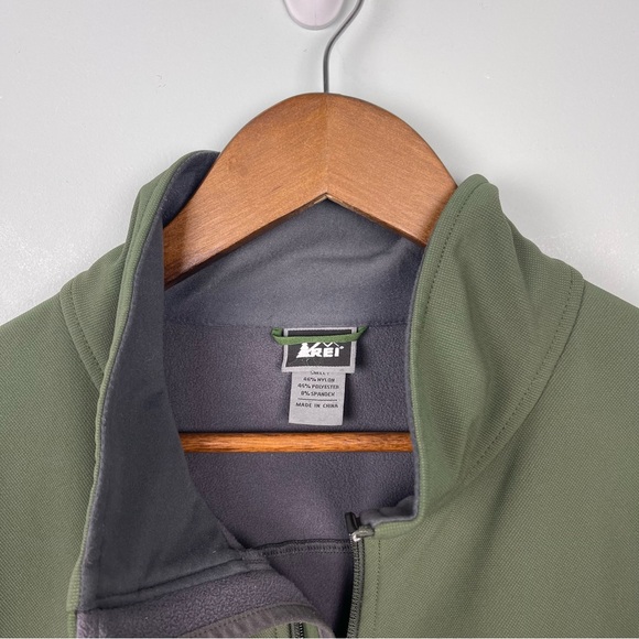 REI Olive Green Jacket Men's XL - Picture 8 of 9